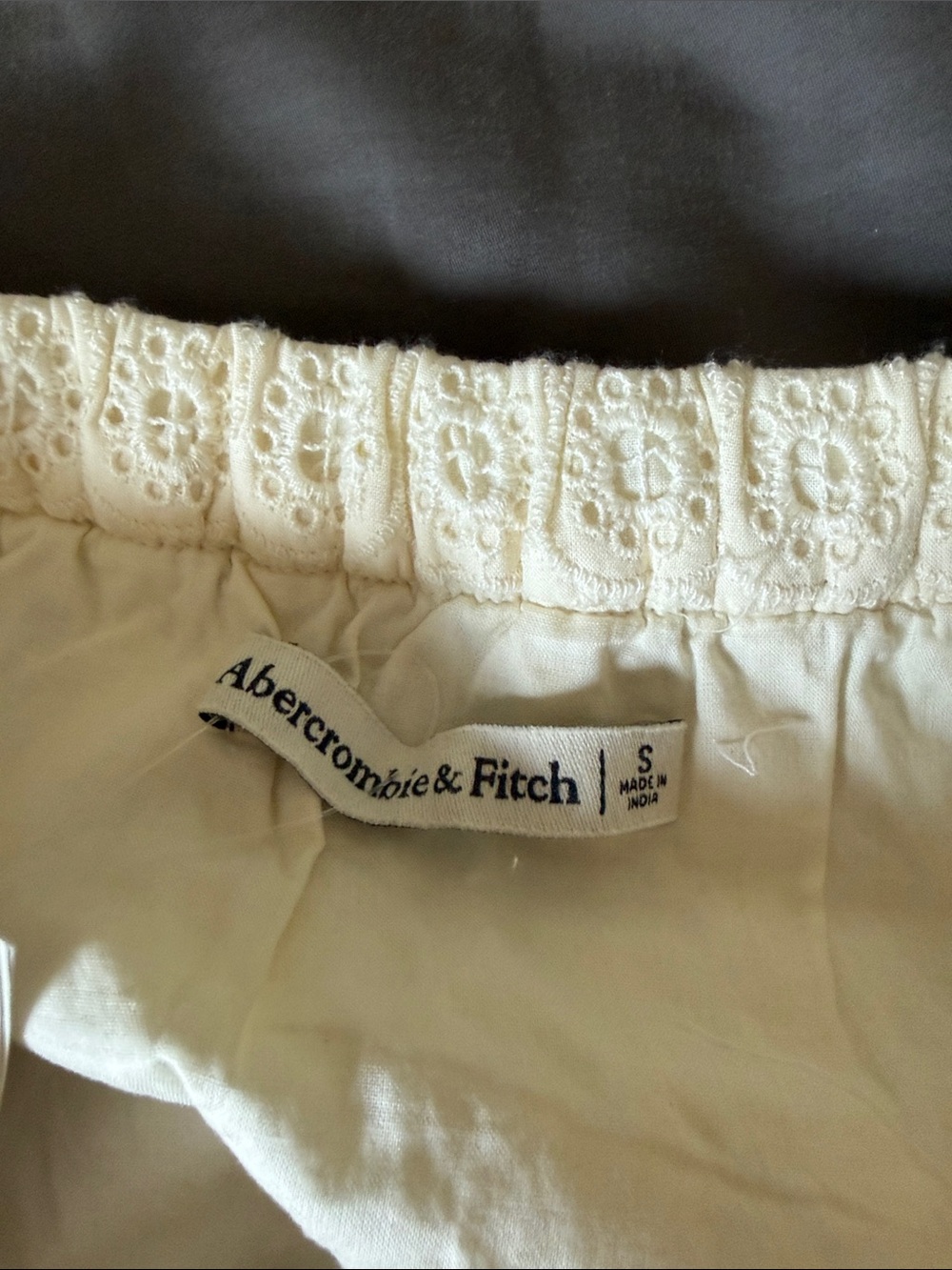 Abercrombie & Fitch White Lace Mini Slip Dress - Picture 3 of 5